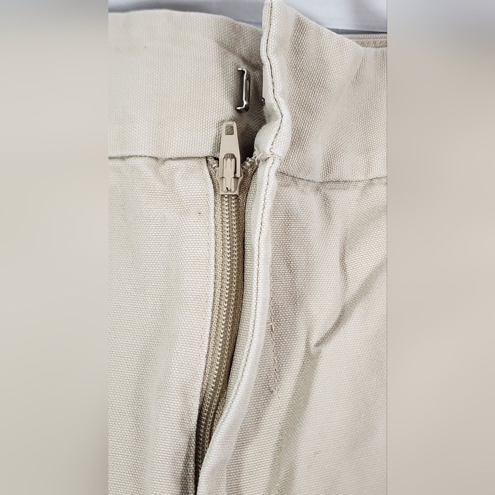 ❤️ LAUREN BY RALPH LAUREN WOMEN'S PETITE BERMUDA SHORTS SIZE 8P KHAKI ❤️ - Picture 4 of 9